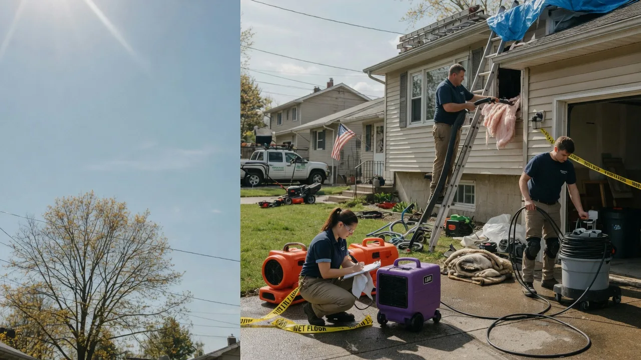 Emergency Water Removal in Denton, TX near me